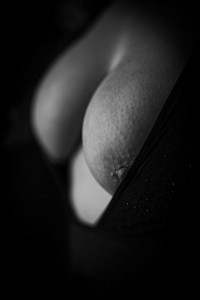 Frau von hinten